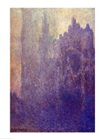 Rouen Cathedral, Foggy Weather, 1894 Fine Art Print