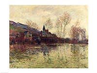 Floods at Giverny, 1886 Fine Art Print