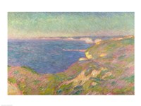 The Cliffs Near Dieppe, 1897 Fine Art Print