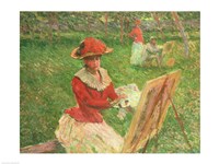 Blanche Hoschede (1864-1947) Painting, 1892 Fine Art Print