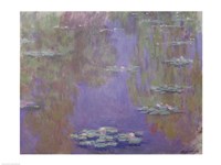 Waterlilies, 1903 (purple) Fine Art Print