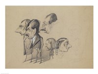 Petit Pantheon Theatral, 1860 Fine Art Print