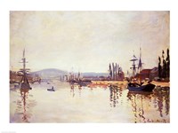 The Seine Below Rouen Fine Art Print