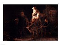 The Departure of the Shemanite Wife Fine Art Print