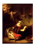The Holy Family, c.1645 Fine Art Print