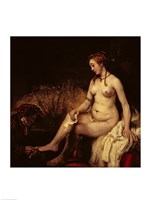 Bathsheba Bathing, 1654 Fine Art Print