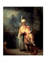 David and Jonathan, 1642 Fine Art Print