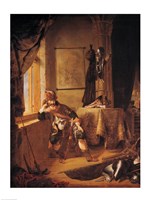 A Warrior in Thought Fine Art Print