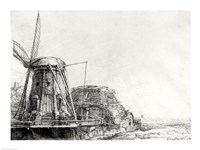 The Mill, 1641 Fine Art Print
