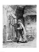 The blind Tobit, 1651 Fine Art Print