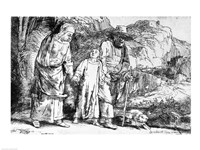 The Return from Egypt, or Jesus Christ Taken Back from the Temple, 1649 Fine Art Print