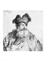 Portrait of an old man Fine Art Print