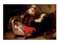 The Holy Family, c.1645 Fine Art Print