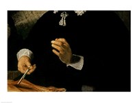The Anatomy Lesson of Dr. Nicolaes Tulp, 1632 (hands detail) Fine Art Print