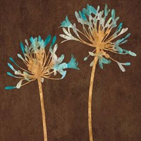 Teal Bloom II Fine Art Print