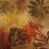 Sunlit Palms I Fine Art Print
