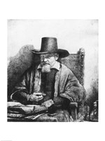 The Lawyer Tolling or the Doctor Arnoldus Tholinx or Petrus van Thol, 1656 Fine Art Print