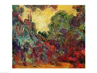 The Artist's House from the Rose Garden Fine Art Print