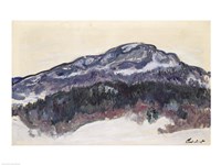Mount Kolsaas, Norway, 1895 Fine Art Print