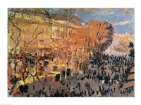 Study for 'The Boulevard des Capucines' Fine Art Print