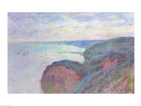 Cliffs near Dieppe, 1897 Fine Art Print