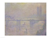 Charing Cross Bridge, 1902 Fine Art Print