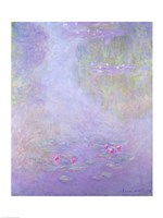 Waterlilies, 1908 blue Fine Art Print