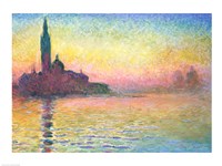 San Giorgio Maggiore by Twilight, 1908 Fine Art Print