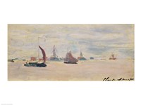 View of the Voorzaan, 1871 Fine Art Print