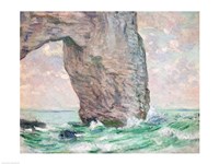 La Manneporte a Etretat Fine Art Print