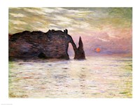 Falaise d'Etretat, 1883 Fine Art Print