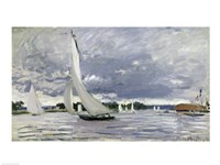 Regatta at Argenteuil, 1872 Fine Art Print