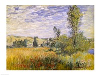 Vetheuil (field) by Claude Monet - various sizes