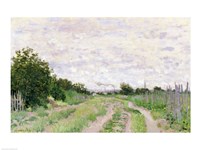 Path through the Vines, Argenteuil, 1872 by Claude Monet, 1872 - various sizes