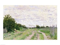 Path through the Vines, Argenteuil, 1872 Fine Art Print