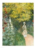 Rose Garden, 1876 by Claude Monet, 1876 - various sizes
