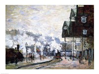 Gare Saint-Lazare, Paris Fine Art Print