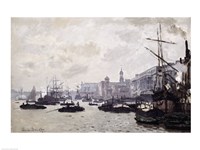 The Thames at London Fine Art Print