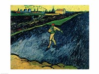 The Sower, 1888 - walking Fine Art Print