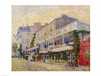 Restaurant de la Sirene at Asnieres, 1887 Fine Art Print