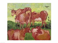 Cows, 1890 Fine Art Print