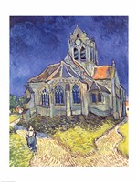 The Church at Auvers-sur-Oise, 1890 Framed Print