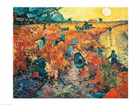 Red Vineyards at Arles, 1888 by Vincent Van Gogh, 1888 - various sizes