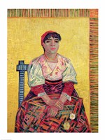 The Italian: Agostina Segatori, 1887 Fine Art Print