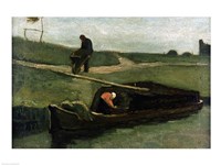 The Peat Boat, 1883 Fine Art Print