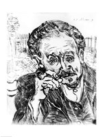 The Man with the Pipe, Portrait of Doctor Paul Gachet Fine Art Print