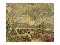 Autumn landscape, 1890 Fine Art Print