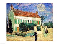 White House at Night, 1890 Fine Art Print