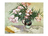 Oleanders and Books, 1888 Fine Art Print