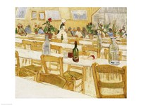 A Restaurant Interior, 1887-88 Fine Art Print